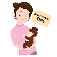 OmoSnack love crying sleep eating Sticker