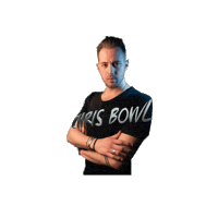 Dj Sticker by Chris Bowl