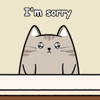 Sorry Forgive Me GIF by MESA My Emotional Support Animal