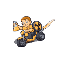 Level Up Hero Sticker by inMyWELT