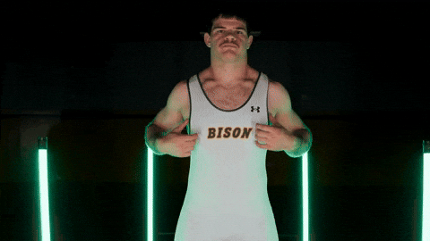 Ndsu Wrestling GIF by NDSU Athletics