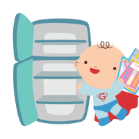 Baby Mom Sticker by GabaG Indonesia