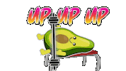 Up Up Up Power Sticker