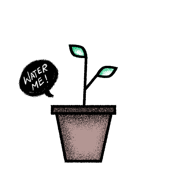 leavuc flower water plant plants Sticker