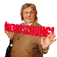 Hape Kerkeling Überraschung Sticker by LEONINE Studios