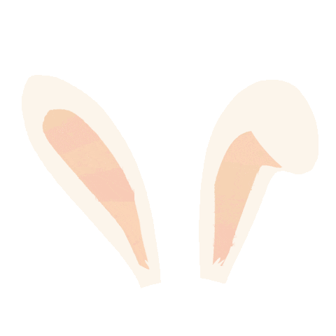 Spring Bunny Sticker by zandraart