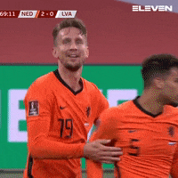 Happy Goal GIF by ElevenSportsBE