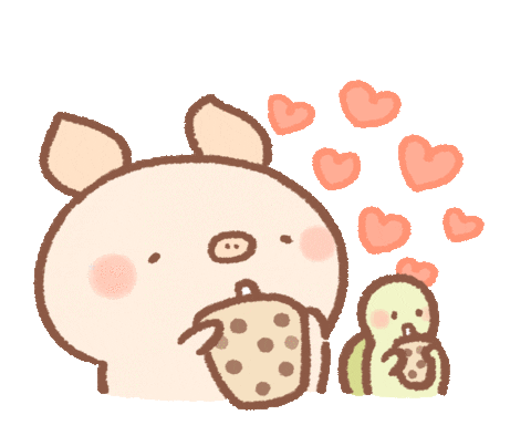 Illustration Pig Sticker by BREAD TREE