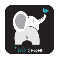 twe11 the white elephant thewhiteelephant thewhiteelep the white elep Sticker