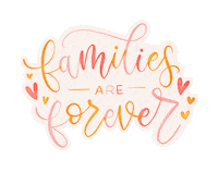 Family Orange Sticker