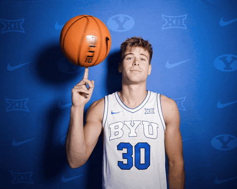 College Basketball Dance GIF by BYU Cougars