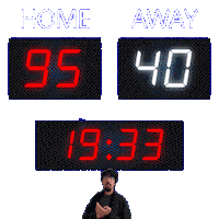 40 Away Sticker