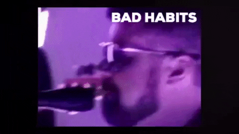 Bad Habits Singing GIF by Silverstein
