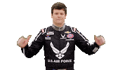 pettysgarage nascar thumbs thumbs down petty Sticker