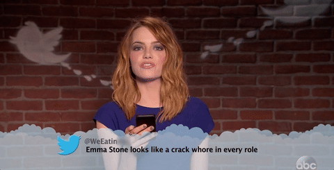 emma stone mean tweets GIF by The Academy Awards