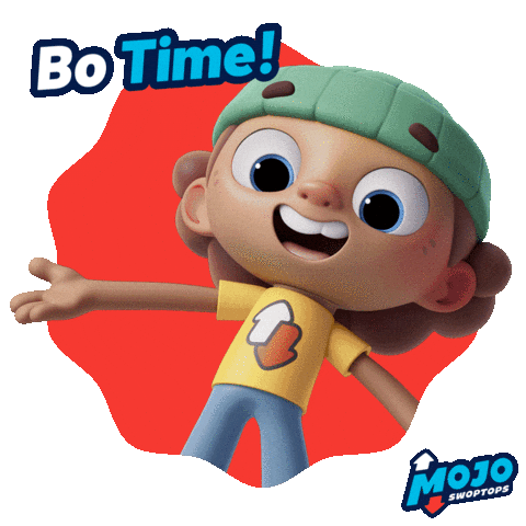 Happy Time Sticker by Mojo Swoptops