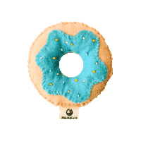 Maudjeandco donut blueberry cat toys cattoy Sticker