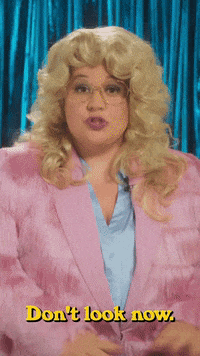 Dont Look Now GIF by The Vibe is Right