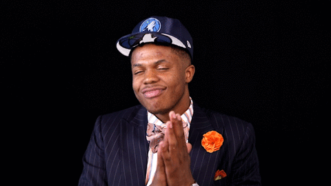 justin patton clapping GIF by NBA