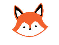 Cutefox Kawaiifox Sticker by Orangie