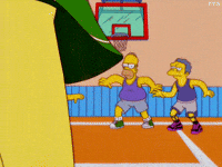The Simpsons Basketball GIF