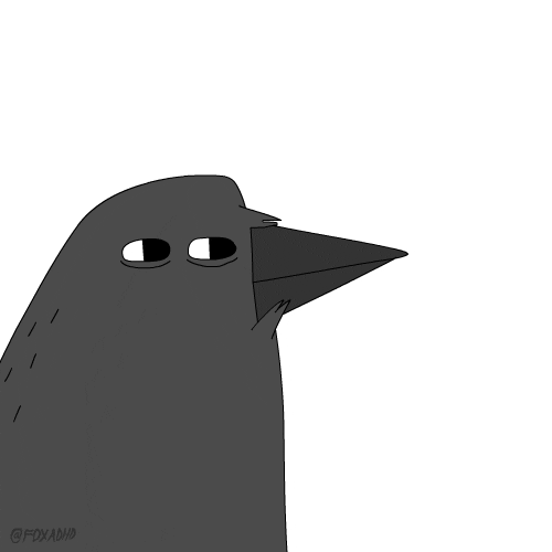 crow lol GIF by Animation Domination High-Def