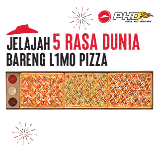 Phd Limo Pizza Sticker by PizzaHutID