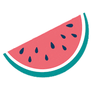 Summer Watermelon Sticker by Photoweb