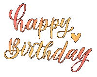 Happy Birthday Sticker