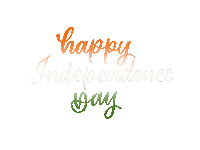 Independence Day Love Sticker