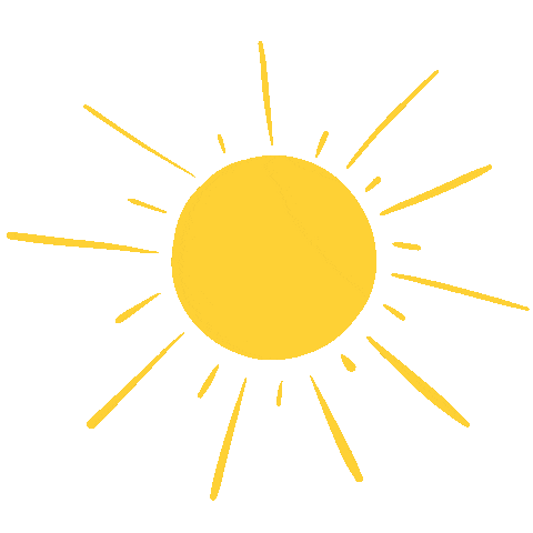 alinnerodrix summer sun day yellow Sticker