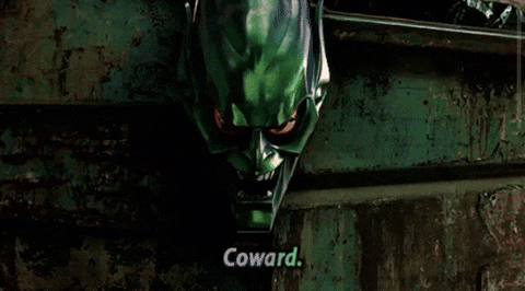 Green Goblin Spiderman GIF