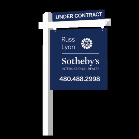 russlyonsir giphygifmaker real estate under contract russ lyon sothebys international realty GIF