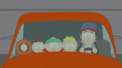 driving eric cartman GIF by South Park 