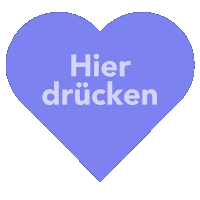 Hier Drücken Sticker by elli.per.elli