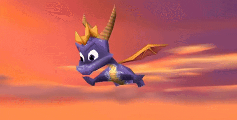 Gmology giphygifmaker video game spyro spyro the dragon GIF