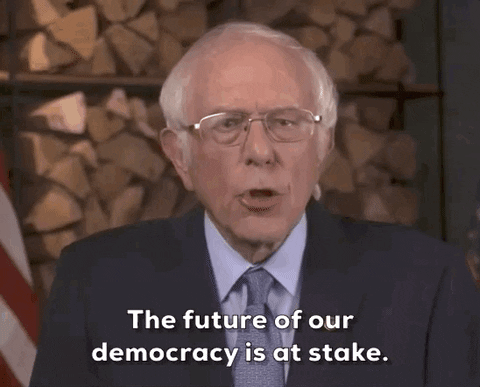 Bernie Sanders Democrat GIF by Election 2020