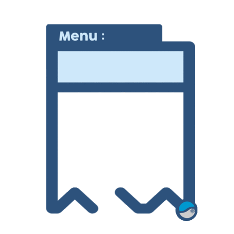 menu kuliner Sticker by Restoku Indonesia