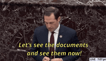 news senate impeachment trial impeachment trial jason crow GIF