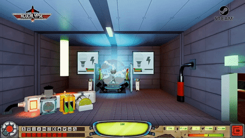 video game work GIF by Acucalypse