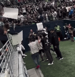 kingkaps7 giphyupload kingkaps7 geno smith flipping seahawks fans off GIF