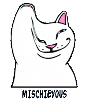 RIPNDIP_CAT alien skate slime skaters Sticker