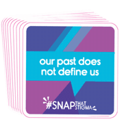 CREATEfnd mental health snap that stigma Sticker
