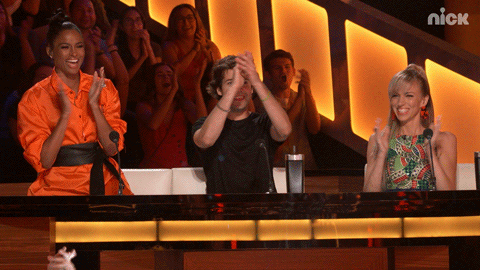 Happy Standing Ovation GIF by Nickelodeon