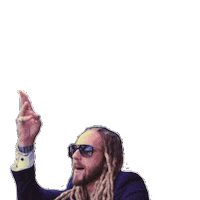 Pew Pew Pew Reggae Sticker by S Pri