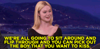 elle fanning conan obrien GIF by Team Coco