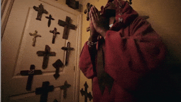Praying GIF