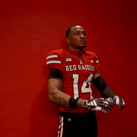 Micah Hudson GIF by Texas Tech Football
