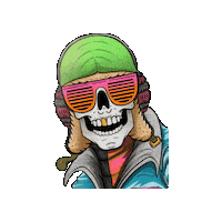 Whats Up Smile Sticker by Voodoo Ranger