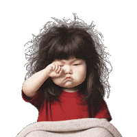 Sleepy Good Night Sticker